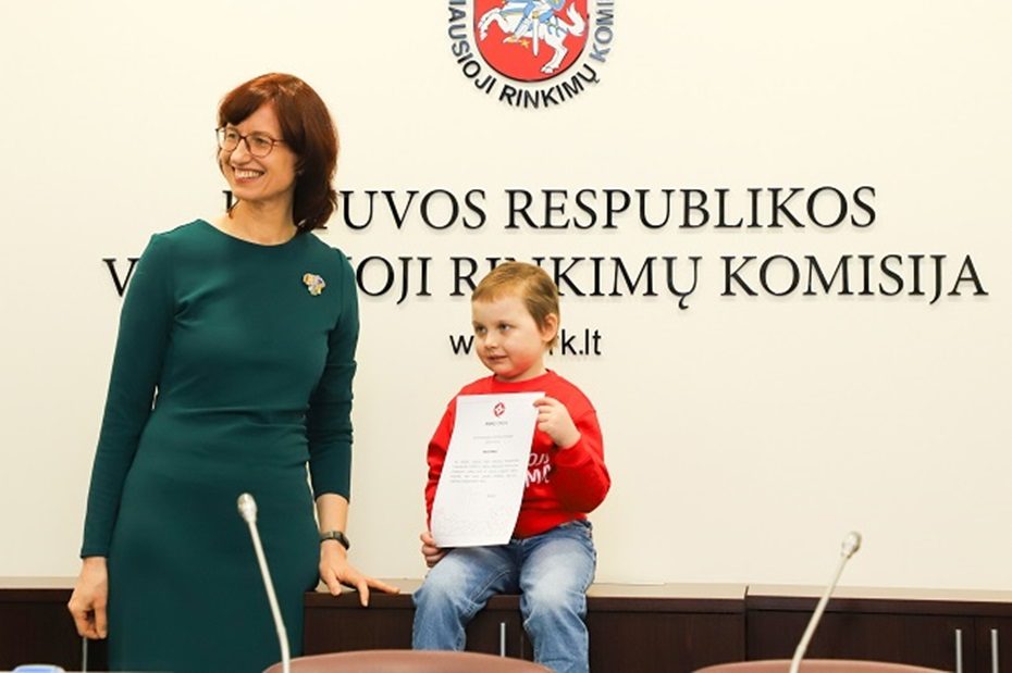 VRK priėmė penkiametės Marijos prašymą dalyvauti Lietuvos prezidento rinkimuose