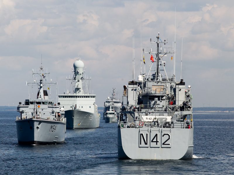 Laivas „Jotvingis“ perims vadovavimą NATO priešmininių laivų grupei
