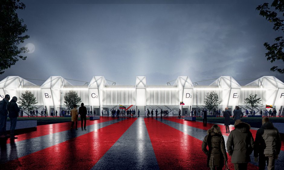 Laukia lemiamas balsavimas: štai kaip atrodys naujas Vilniaus stadionas