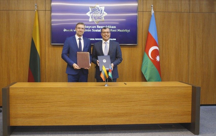 Lietuva ir Azerbaidžanas stiprina bendradarbiavimą