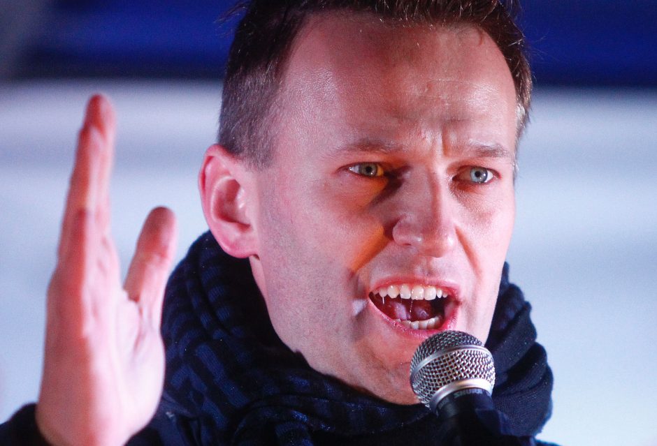 Rusija paskelbė Kremliaus kritiko A. Navalno federalinę paiešką