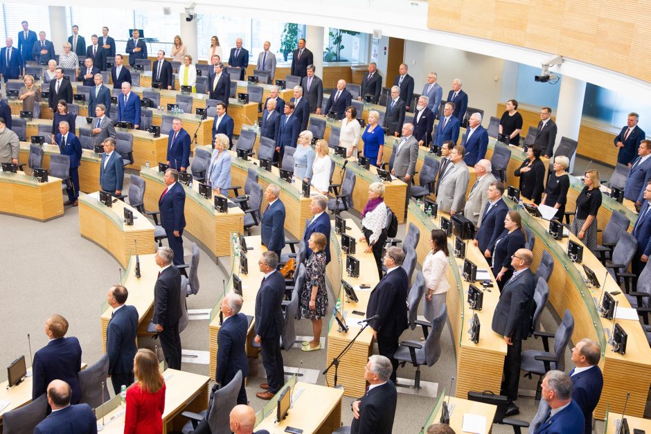 Vyriausybės prioritetai Seimo rudens sesijai – biudžetas ir programa
