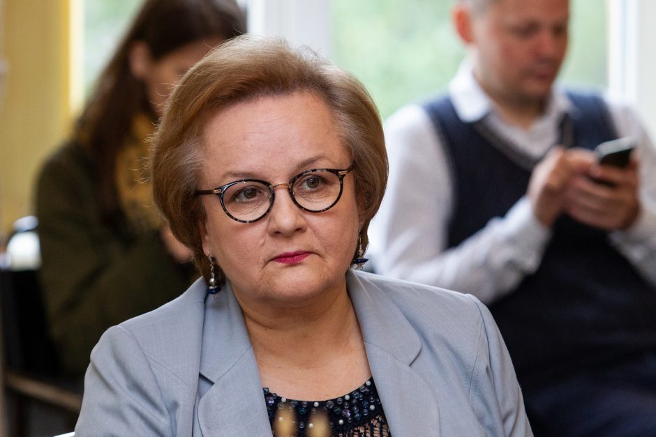 L. L. Andrikienė: pasiūlymas kandidatuoti į Audito Rūmus buvo netikėtas