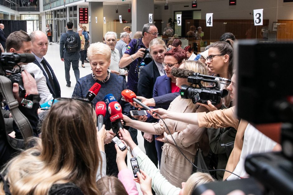 Partijų lyderiai įvertino D. Grybauskaitės valdymo dešimtmetį – klaidų buvo