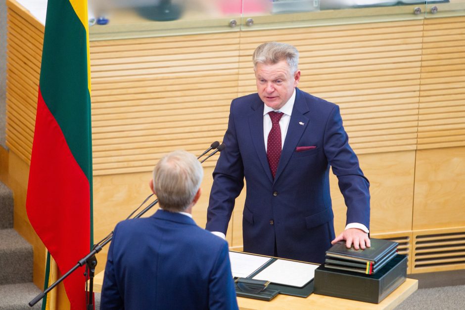 J. Narkevičius paskyrė susisiekimo viceministrą ir kanclerį