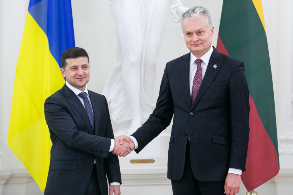 G. Nausėda: Lietuva ir toliau rems Ukrainos teritorinį vientisumą