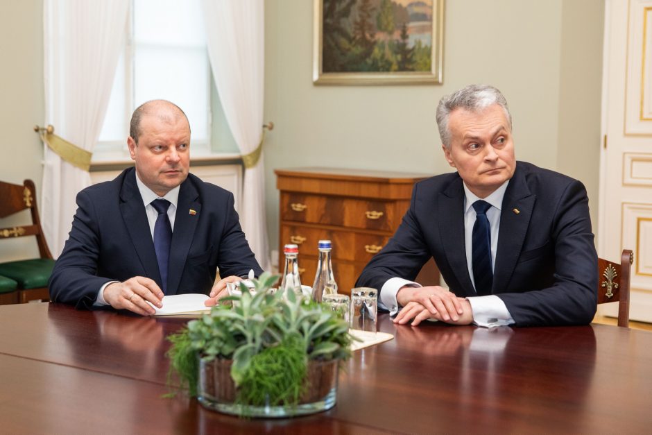 S. Skvernelis: G. Nausėda atmetė teiktus kandidatus į VPT vadovus