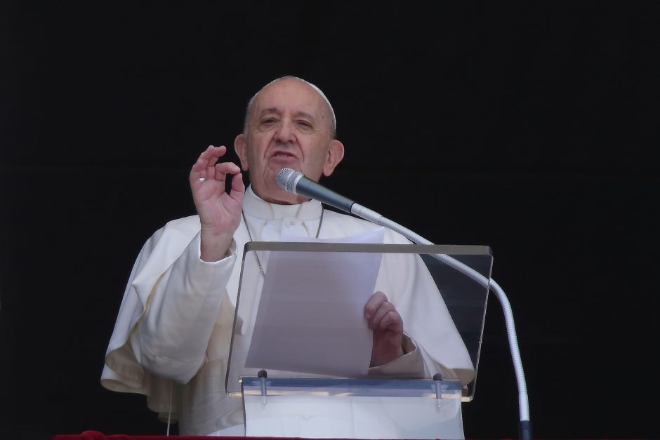 Popiežius: blogiausias koronaviruso krizės etapas Italijoje praėjo