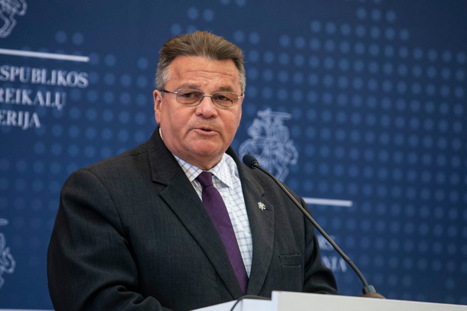 Užsienio reikalų ministras L. Linkevičius išvyksta į Taliną