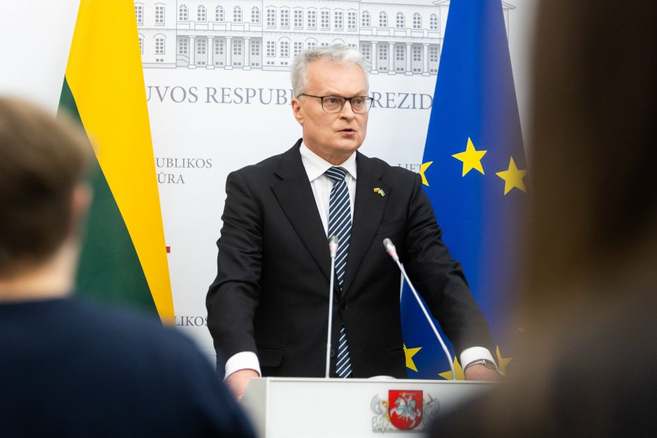 G. Nausėda: Lietuva skirs 10 mln. eurų vertės karinę paramą Ukrainai