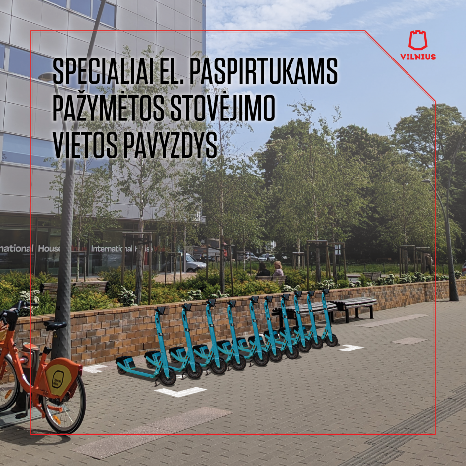 Pokyčiai: trijose Vilniaus gatvėse bus draudžiama važiuoti paspirtukais, dviračiais