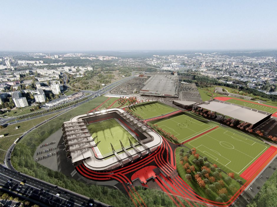 Vilniaus politikai atvėrė kelią nacionalinio stadiono statybų sutarčiai