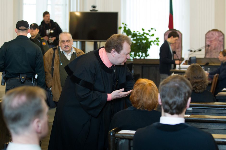 Lietuva siūlo rezoliuciją ginti Sausio 13-osios teisėjus nuo Rusijos