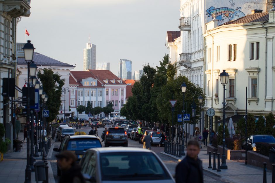 Nuo kitos savaitės bus draudžiama tranzitu kirsti Vilniaus senamiestį