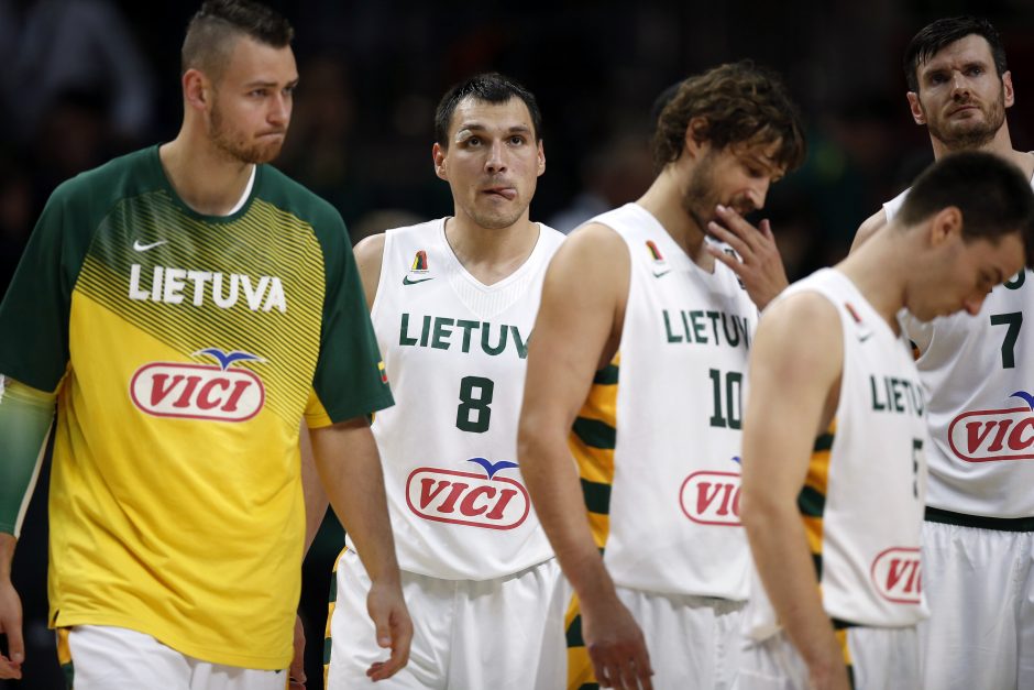 Grįžę Lietuvos krepšininkai bus pasveikinti prie Vilniaus rotušės