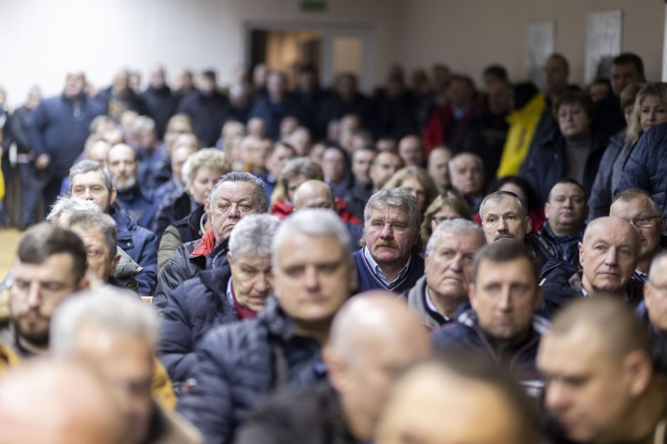 Teismas dėl Vilniaus vairuotojų streiko stabdymo nuspręs per septynias dienas