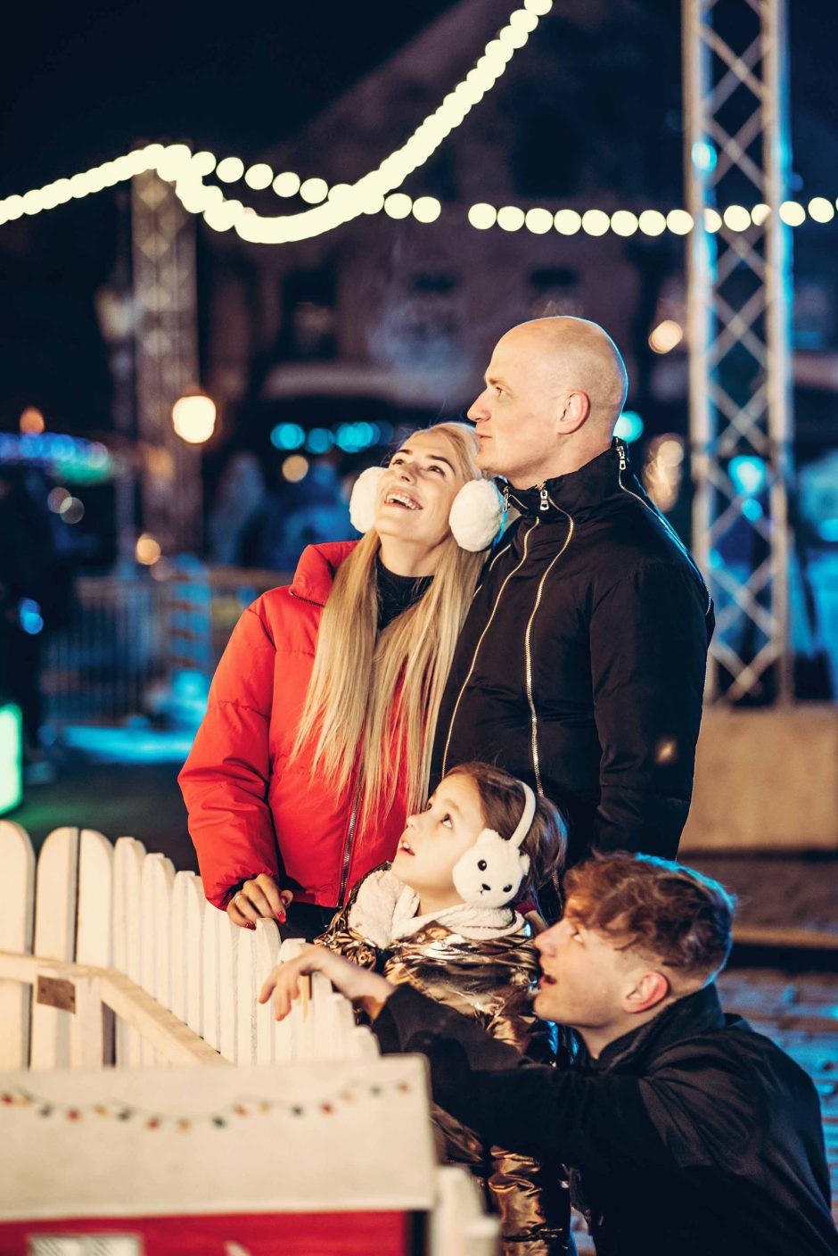 Klaipėdiečio kalėdine staigmena šeimai gali pasigrožėti visa Lietuva