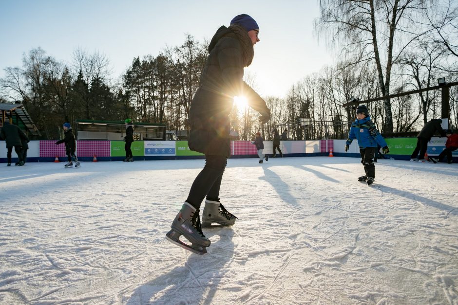 Vilniuje – dvigubai daugiau nemokamų čiuožyklų po atviru dangumi