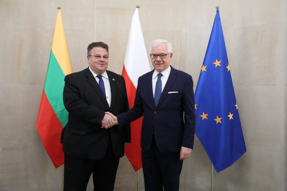L. Linkevičius: Lietuvą su Lenkija sieja ne tik bendra praeitis, bet ir ateitis