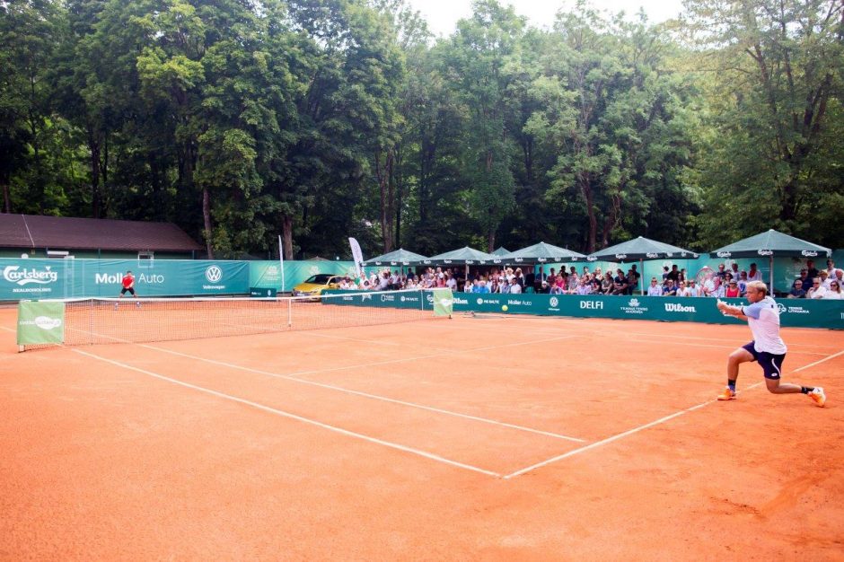 Prezidento taurės teniso turnyras Vilniuje pasibaigė brito triumfu