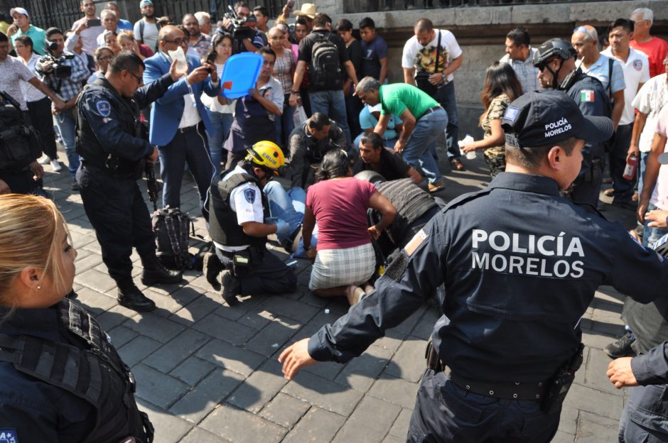 Meksikos miesto centrinėje aikštėje nušauti du profsąjungų lyderiai