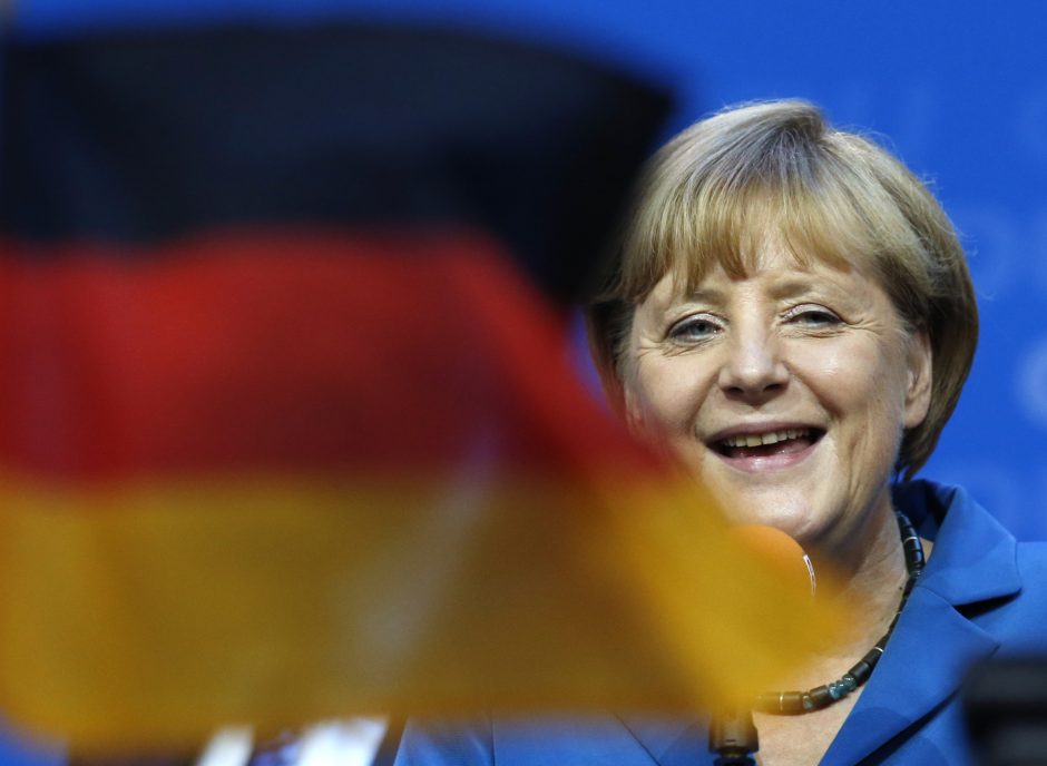 A. Merkel sveikina Vokietijos sėkmės istoriją
