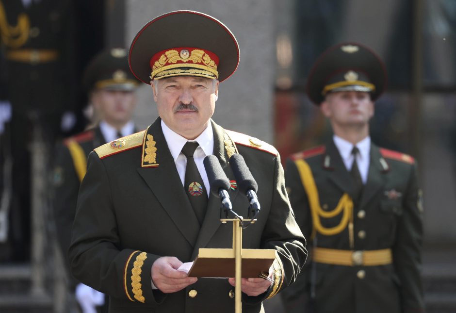 Baltarusija skelbia savo atsakomąsias sankcijas Baltijos šalims