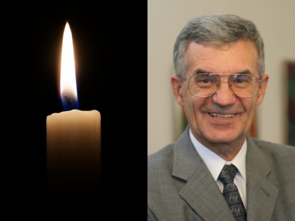 Mirė buvęs Konstitucinio Teismo teisėjas, ambasadorius Z.  Namavičius