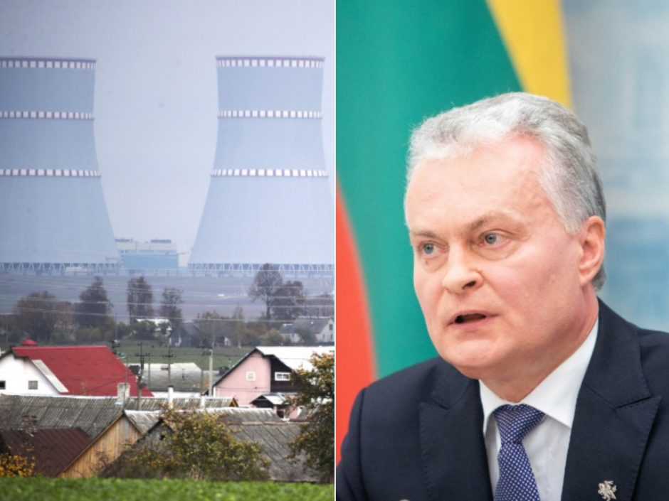 Seime – G. Nausėdos siūlymai, kaip neįsileisti Astravo jėgainės elektros