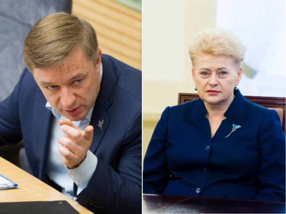 R. Karbauskis rėžė: prezidentė skirsto Lietuvą į „apačias“ ir „viršūnes“