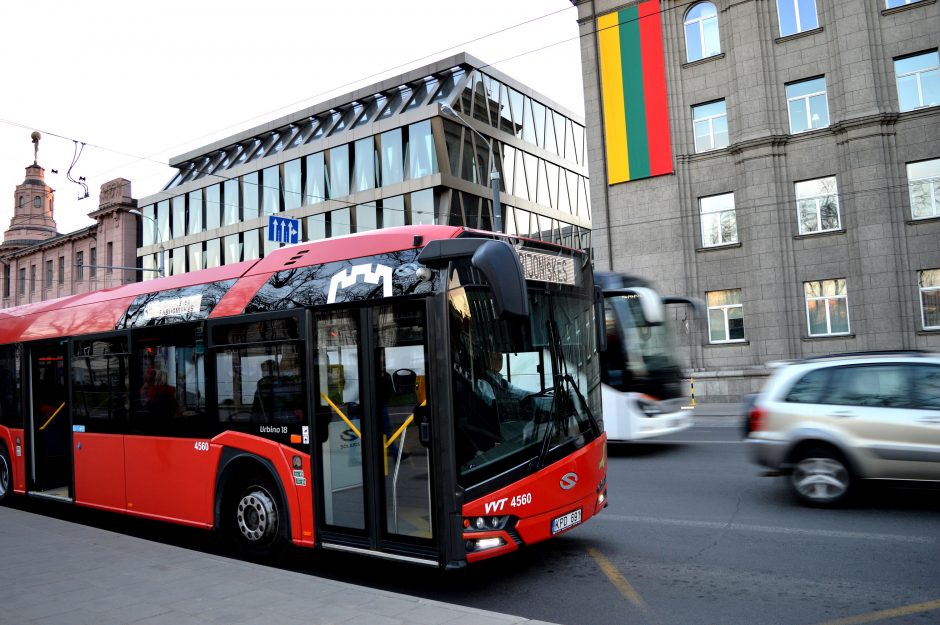 Liepos 6-ąją Vilniuje viešasis transportas veš nemokamai