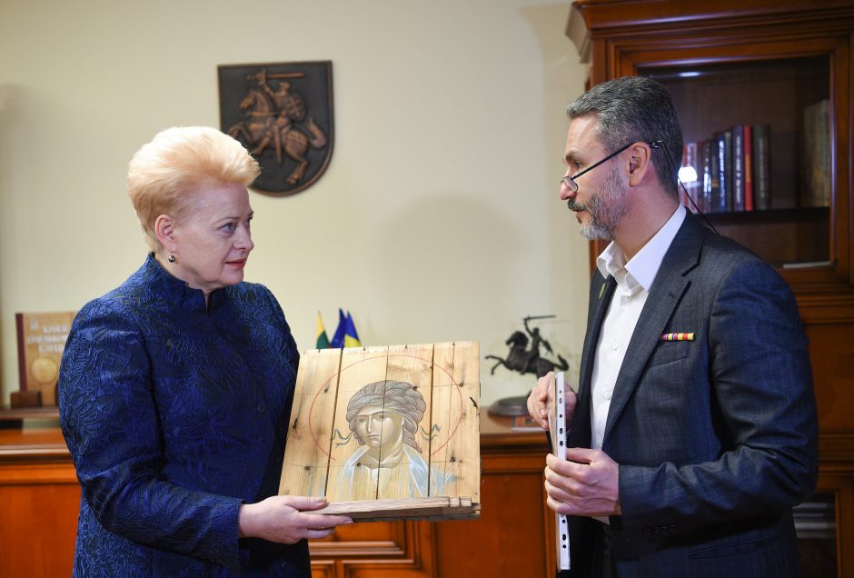 D. Grybauskaitė pagerbta išskirtiniu Ukrainos žmonių apdovanojimu