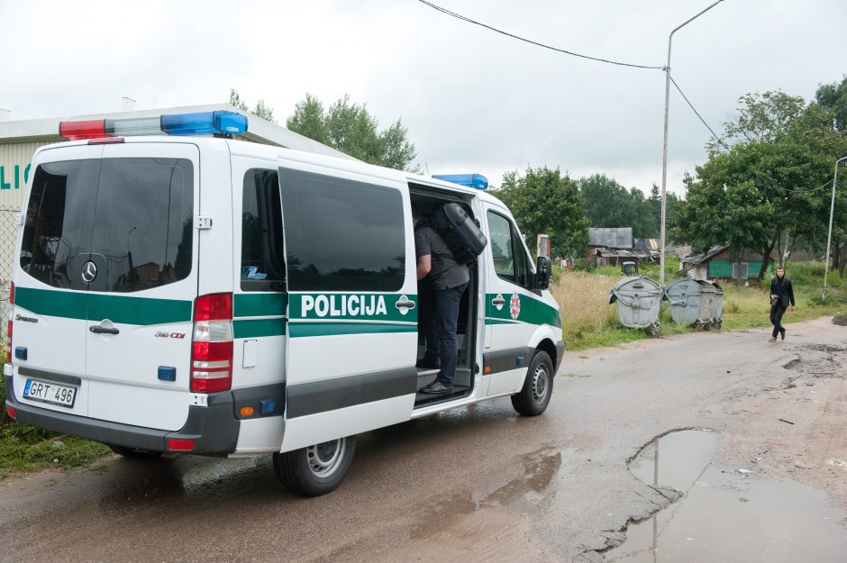 Vilniuje, netoli taboro, sulaikytas vyras su 16 lankstinukų narkotikų