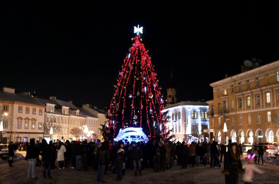 Ketvirtadienį Rotušėje bus pristatyti sostinės Kalėdų šventiniai renginiai