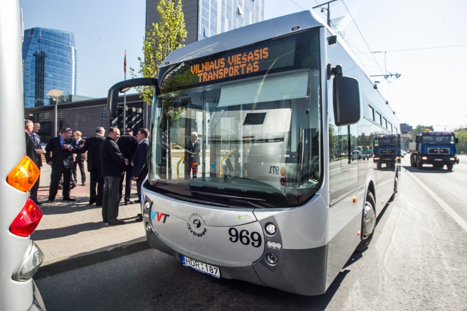 Vilniaus viešojo transporto profsąjungos – prieš naujus autobusus