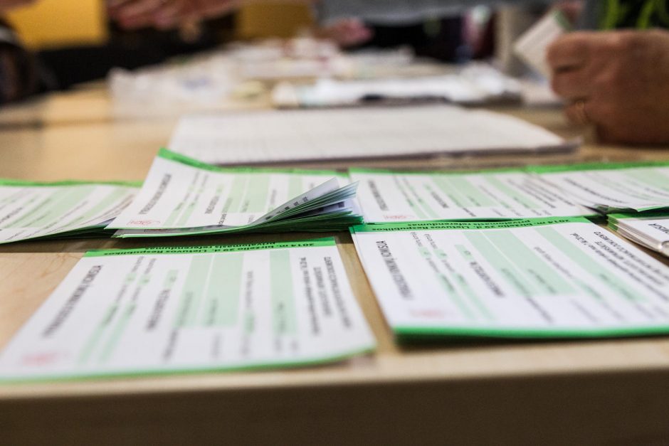 VRK: Vilniaus rajone trūksta rinkimų biuletenių