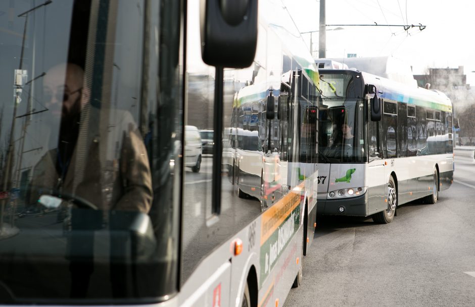 Paskutinę metų dieną viešasis transportas Vilniuje kursuos neįprastai