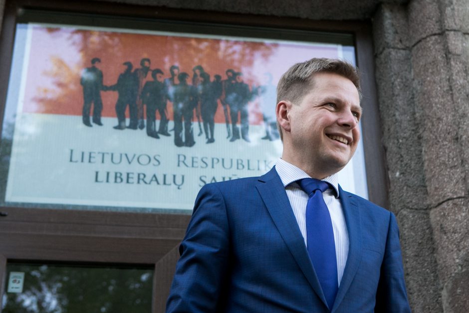 Vilniaus liberalų pasirinkimas gali nulemti partijos ateitį