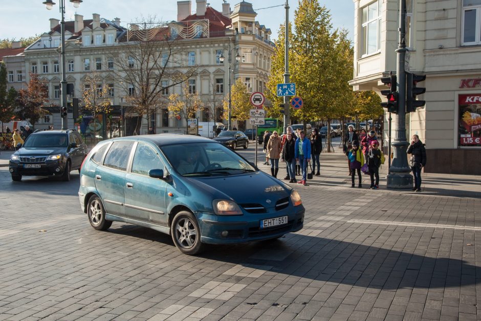 Keičiasi eismo reguliavimas ties Vilniaus arkikatedra