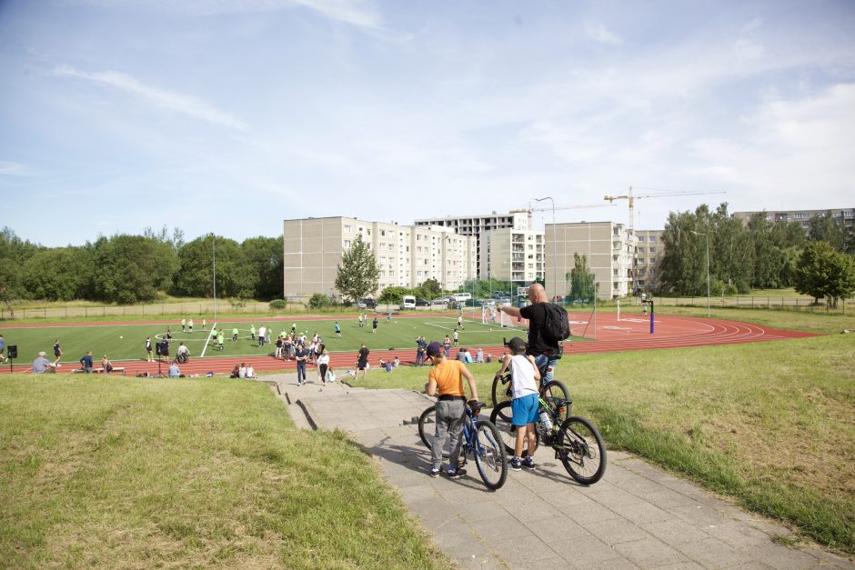 Renovuotas jau ketvirtas stadionas sostinėje: naujausias – Justiniškėse