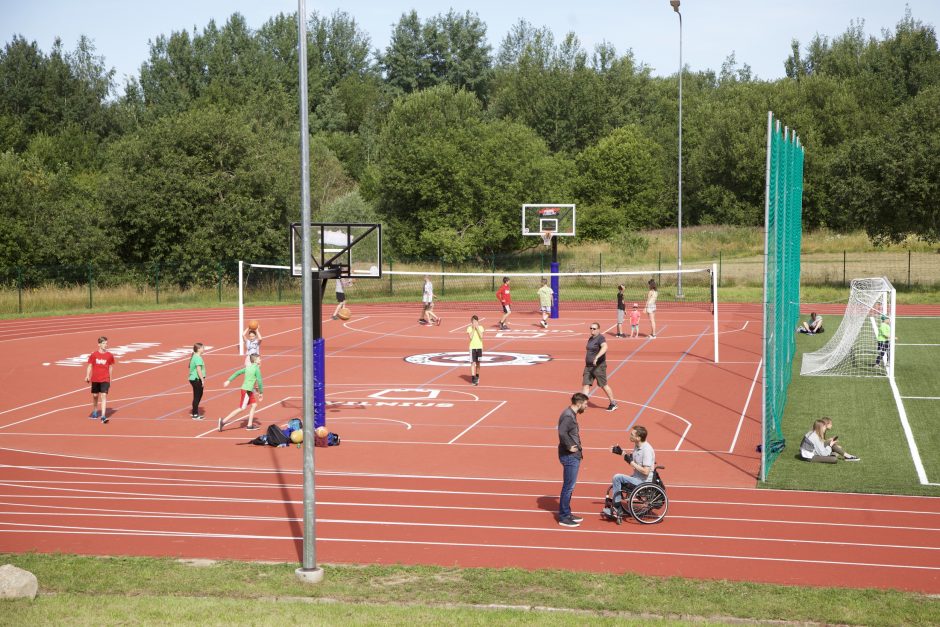 Renovuotas jau ketvirtas stadionas sostinėje: naujausias – Justiniškėse