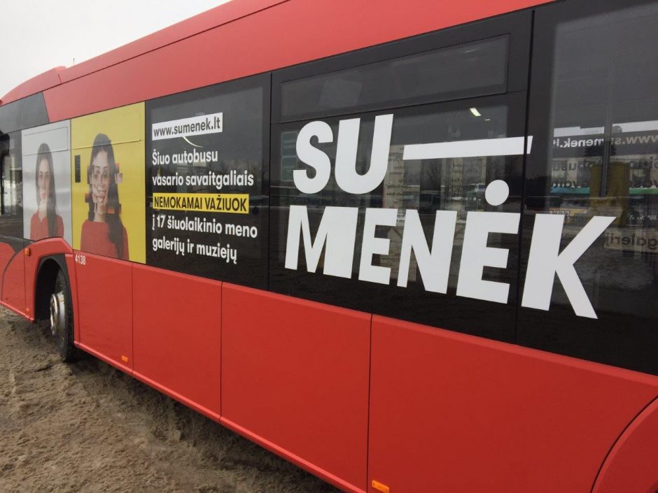 Kultūra veža: Vilniuje startuoja specialus „Su-Menėk“ maršrutas