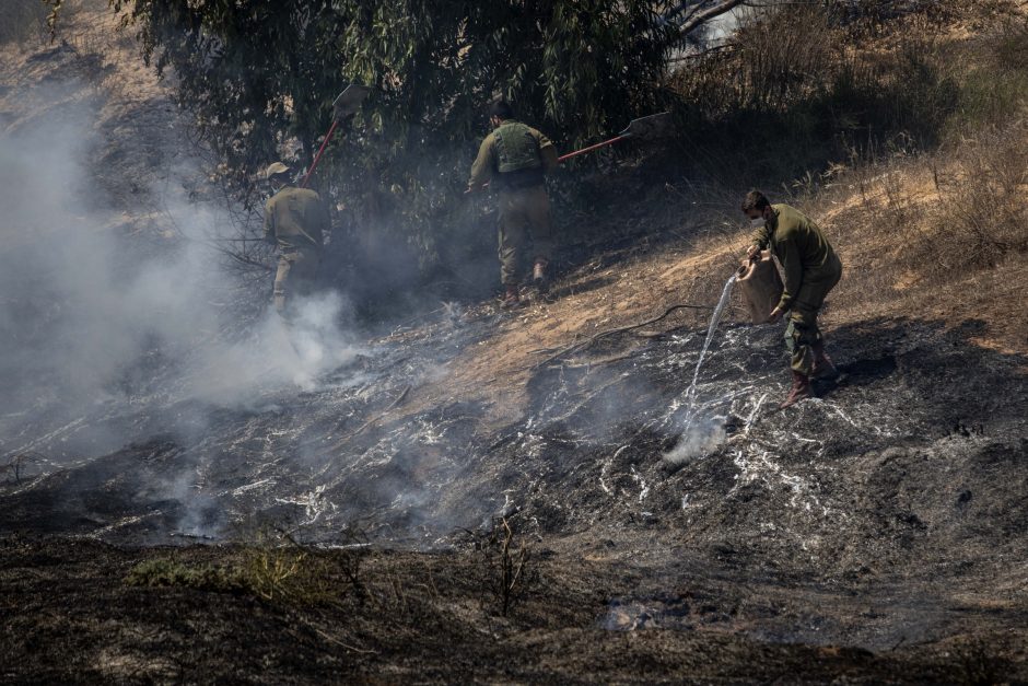 Izraelis vėl smogė „Hamas“ taikiniams Gazos Ruože