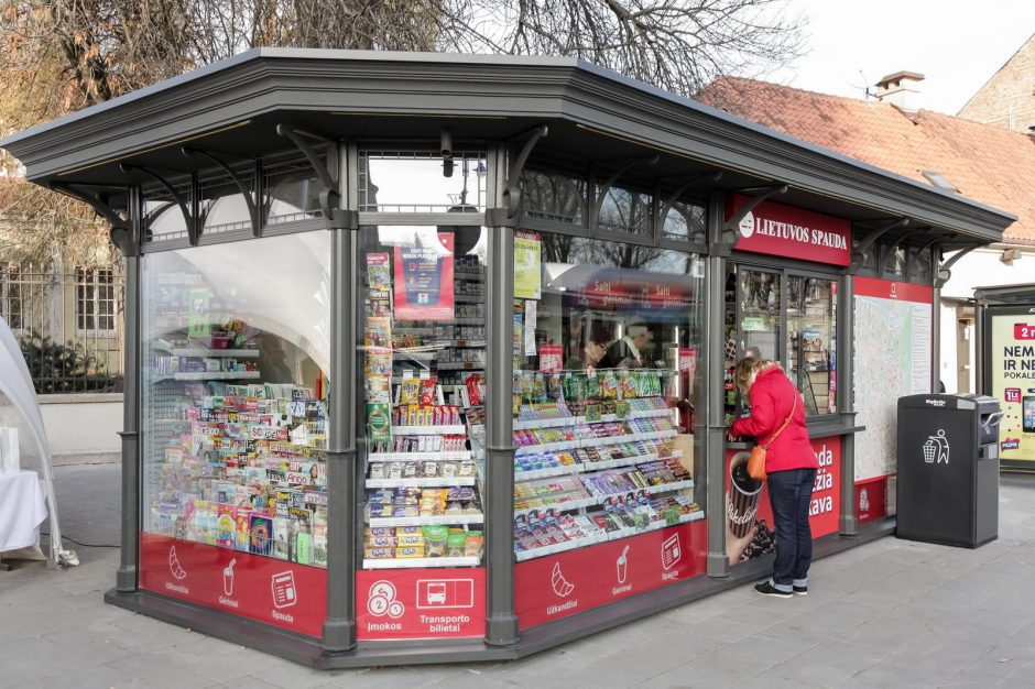 Vilniuje – 12 naujų „Narvesen“ paviljonų ir „Lietuvos spaudos“ kioskų