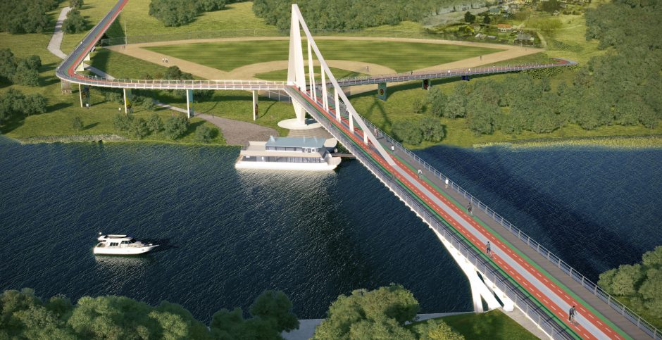 Kokius tiltus per Nerį architektai siūlo Vilniui?