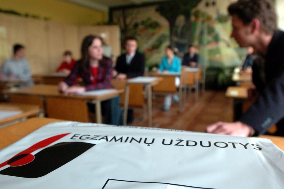 Mokyklinio lietuvių kalbos egzamino neišlaikė per 6 proc. jaunuolių