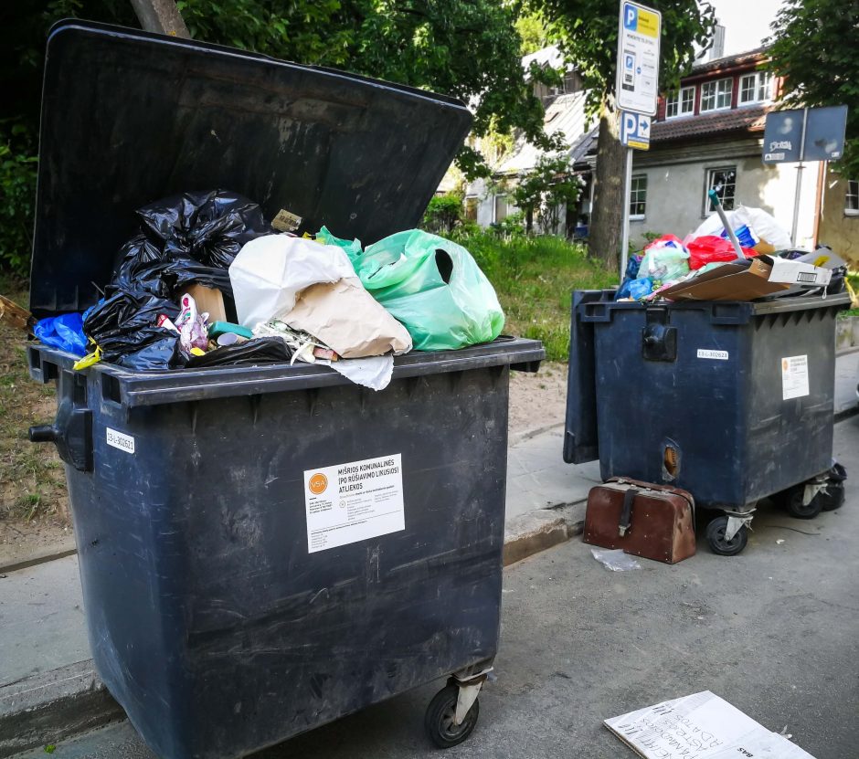Vilniaus atliekų vežėjai pripažino: padėtis – bloga