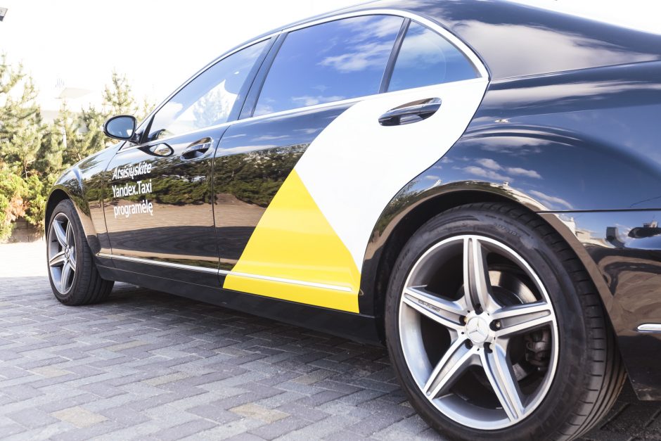 „Yandex. Taxi“ įspėta nutraukti arba pakeisti savo reklamą