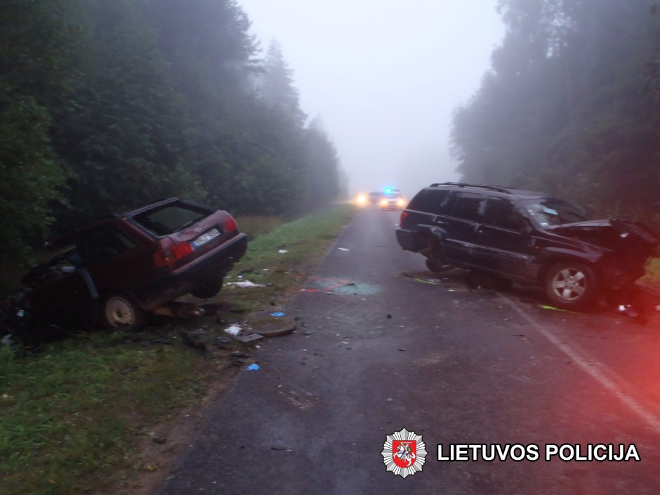 Vilniaus rajone – tragiška avarija: žuvo du žmonės
