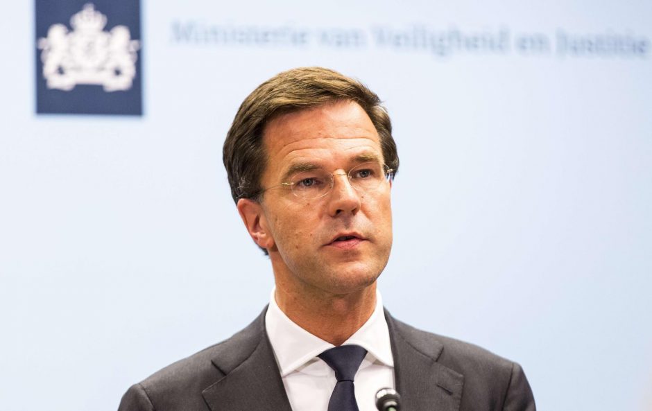 Nyderlandų premjerui iškilo pavojus būti pagrobtam nusikalstamų gaujų 